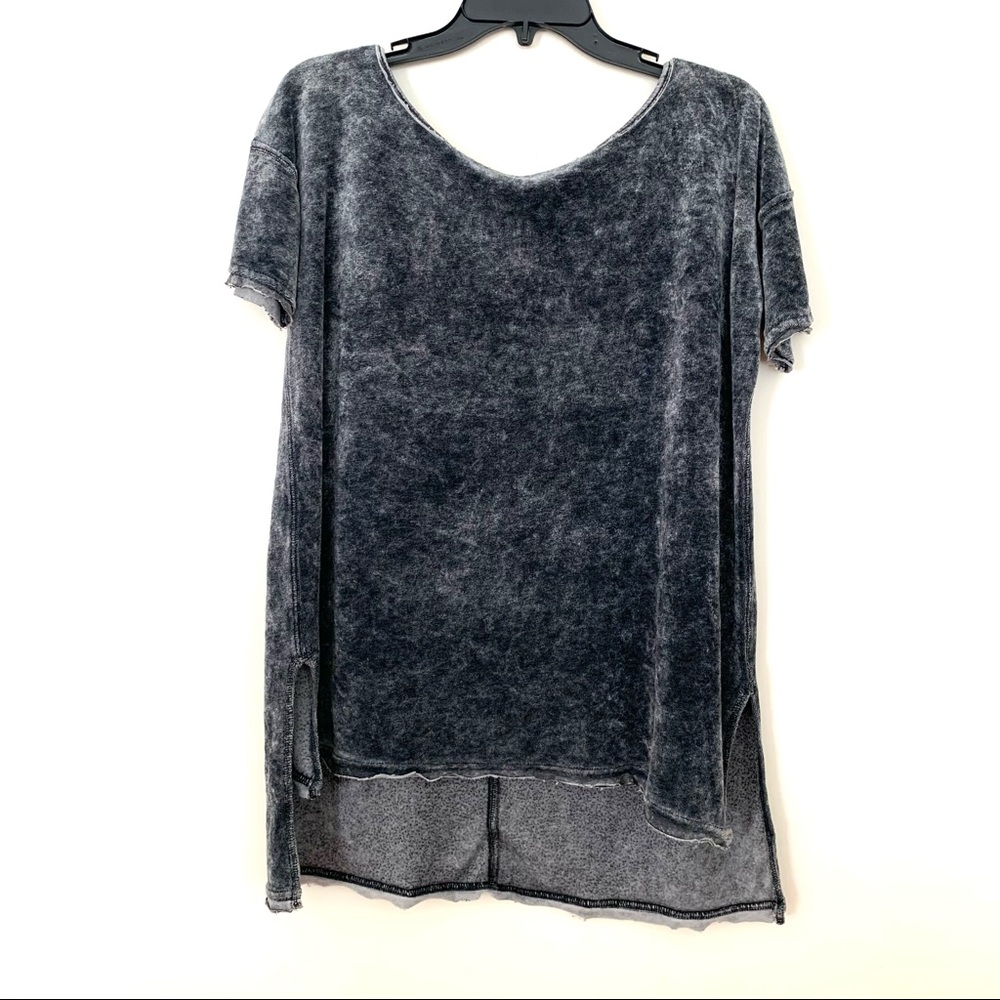 We The Free Terry Cloth High-Low Hem Top
